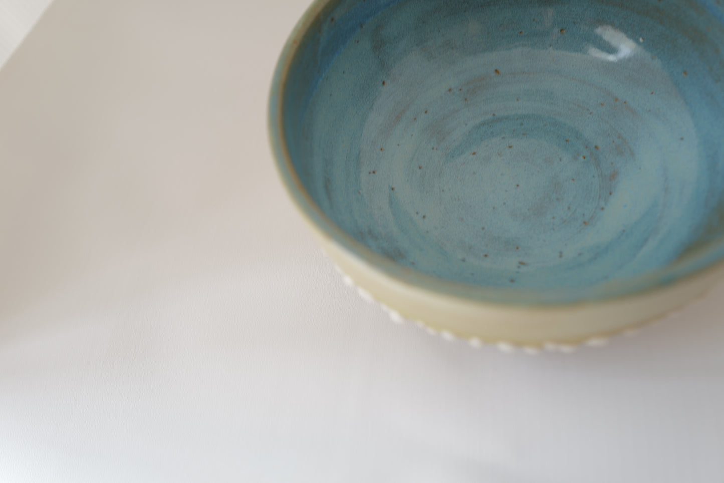 Seafoam Dots Bowl