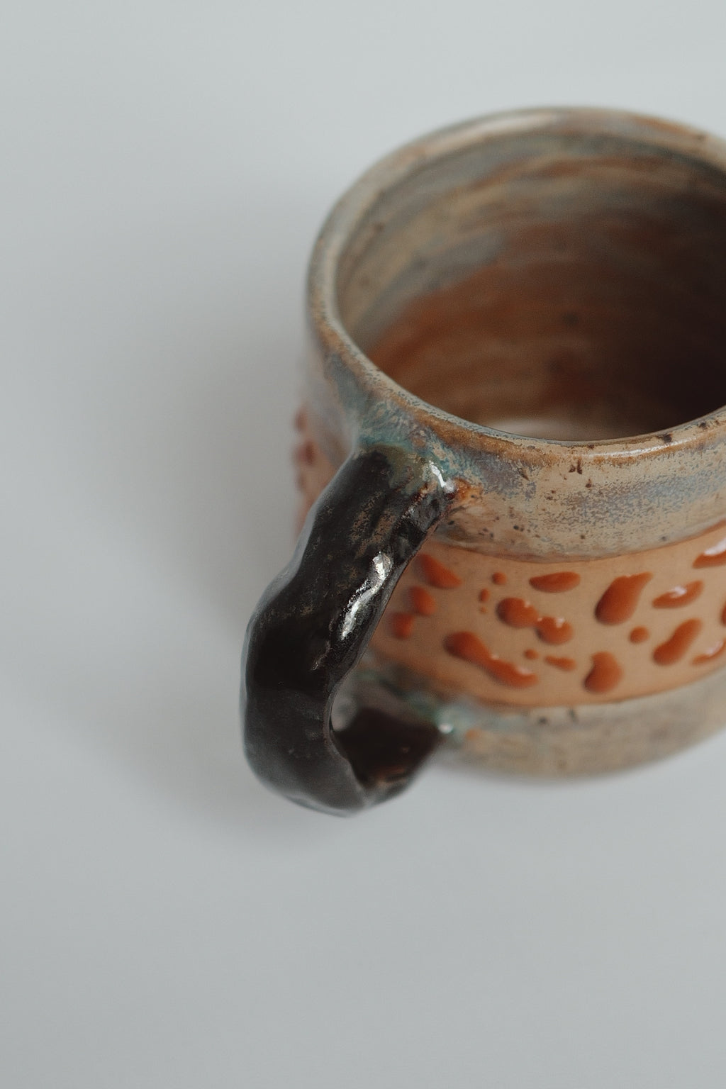Terracotta Drip Mug