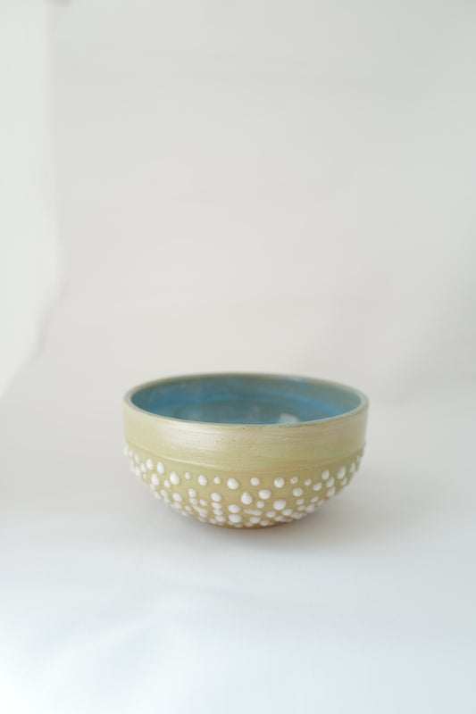 Seafoam Dots Bowl