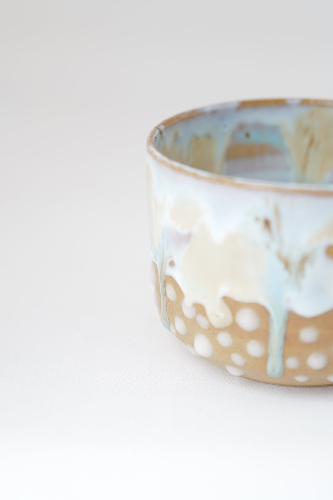 Seafoam Dots Cup