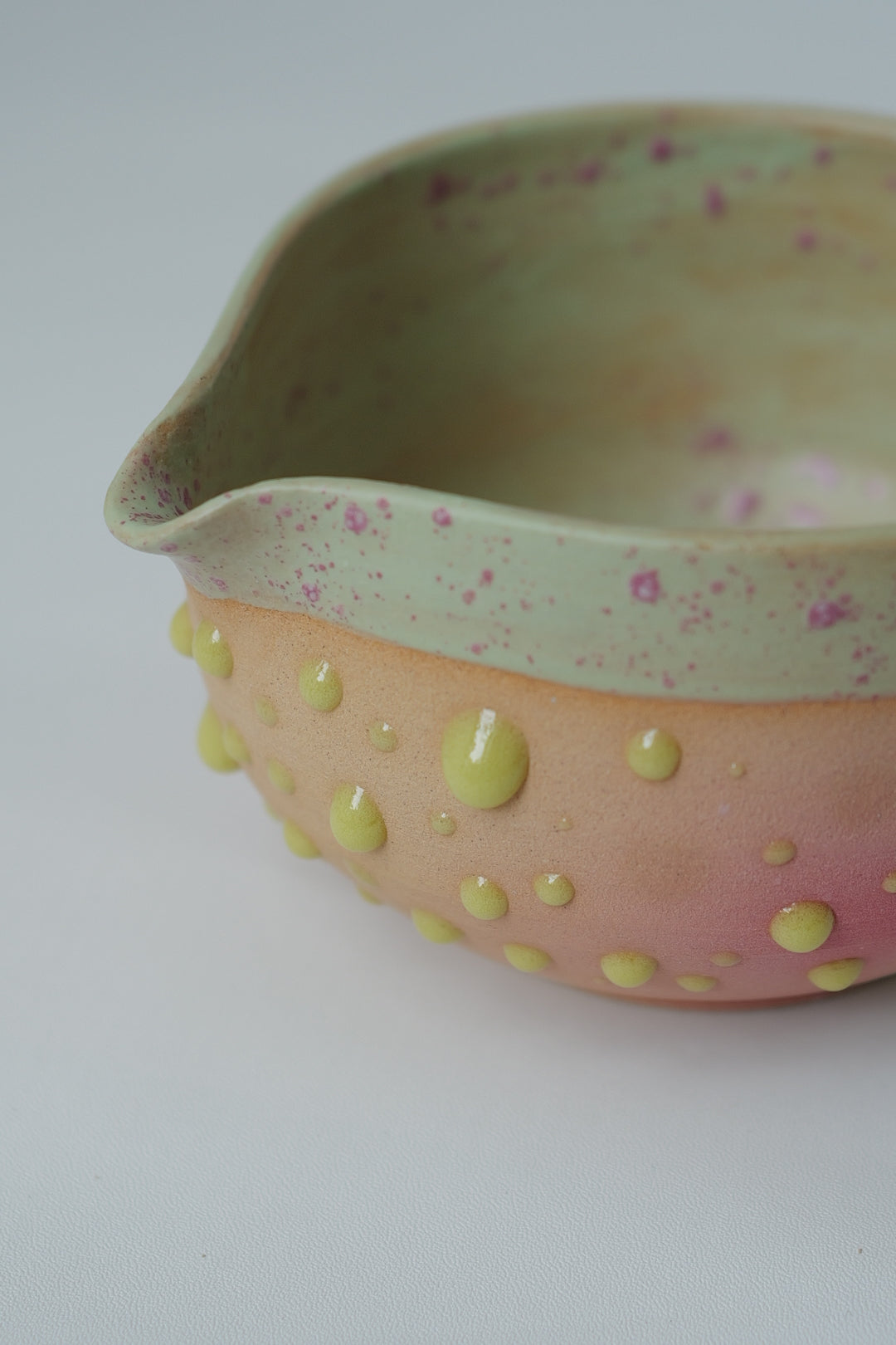 Pollen Peach Spout Bowl