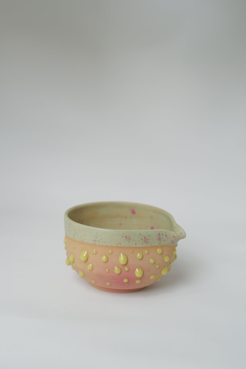 Pollen Peach Spout Bowl