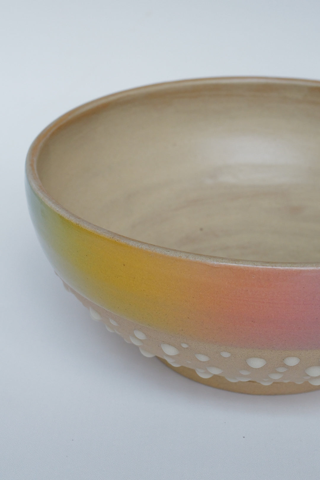 Pastel Horizon Salad Bowl