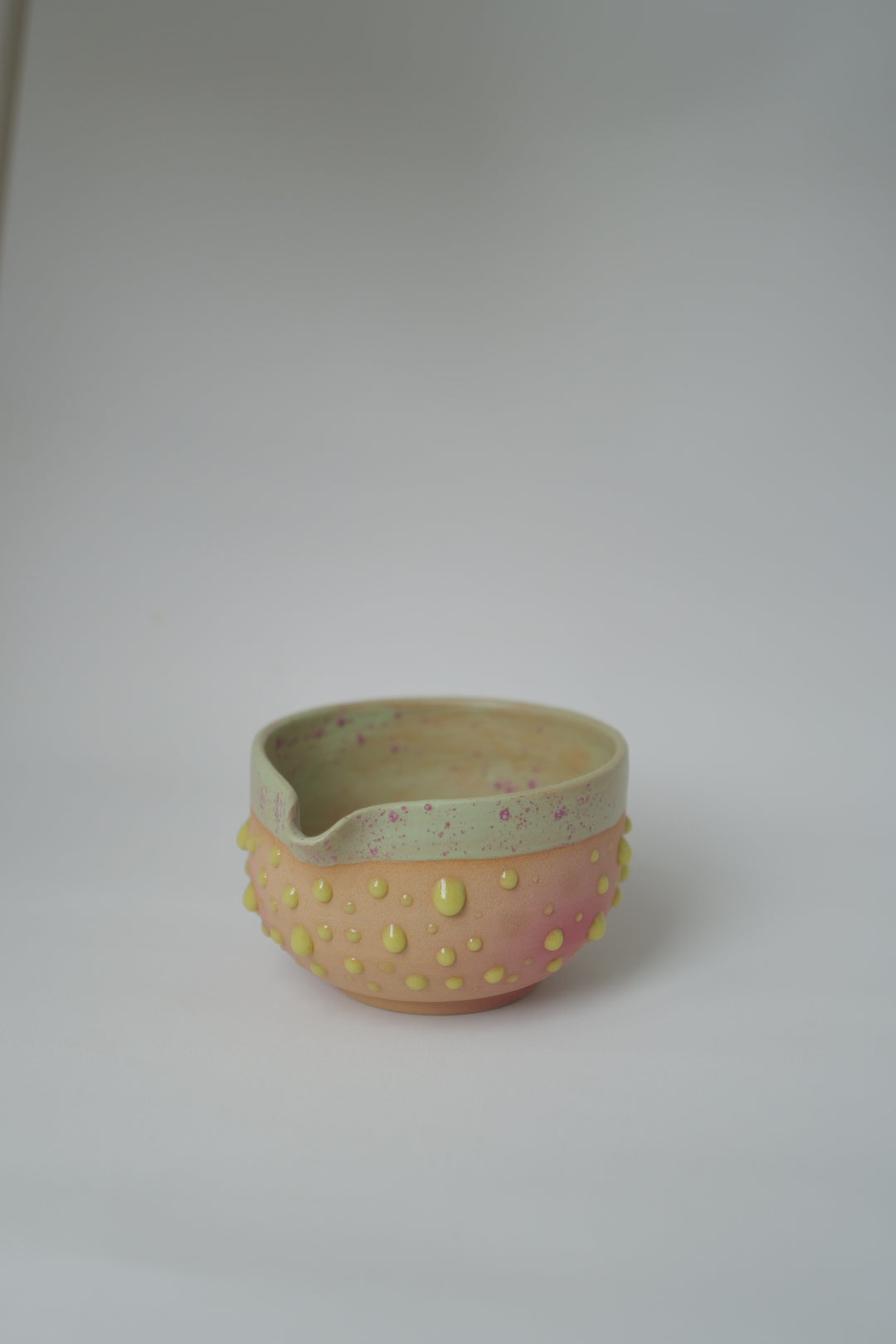 Pollen Peach Spout Bowl