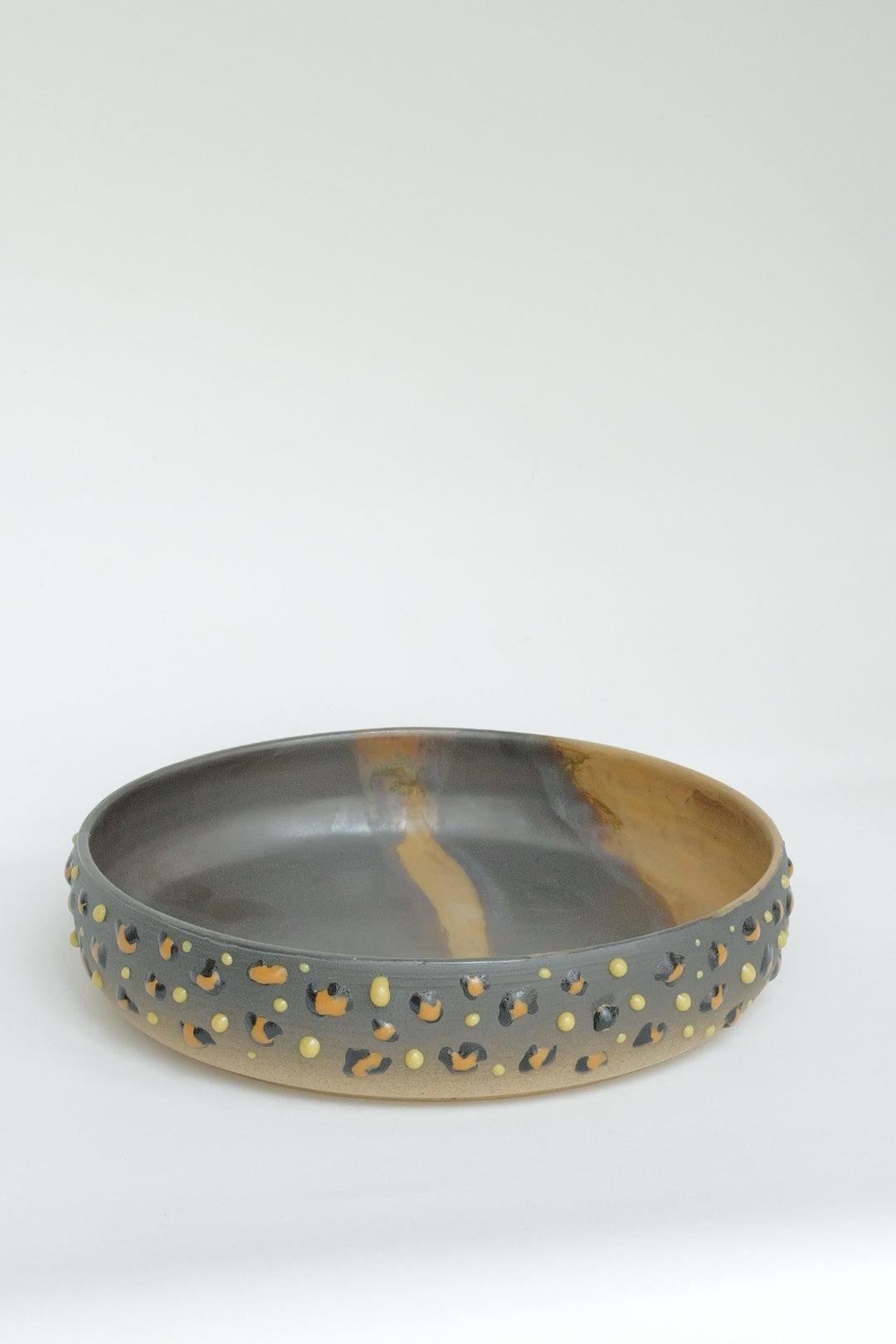 Wild Leopard Serving Bowl