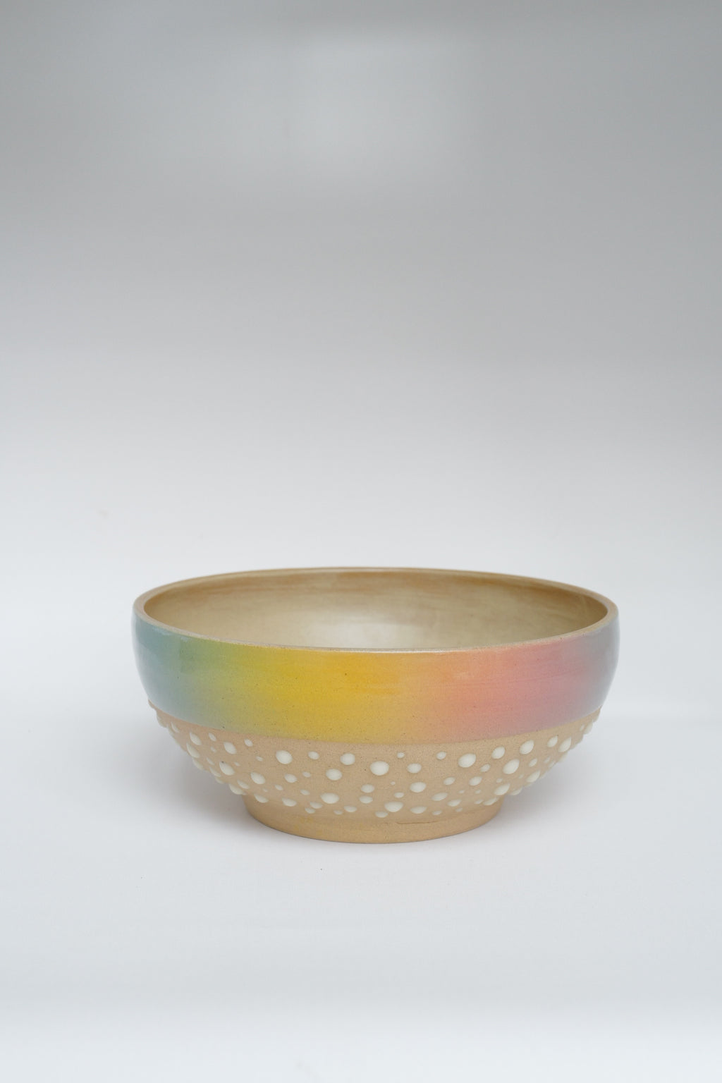 Pastel Horizon Salad Bowl