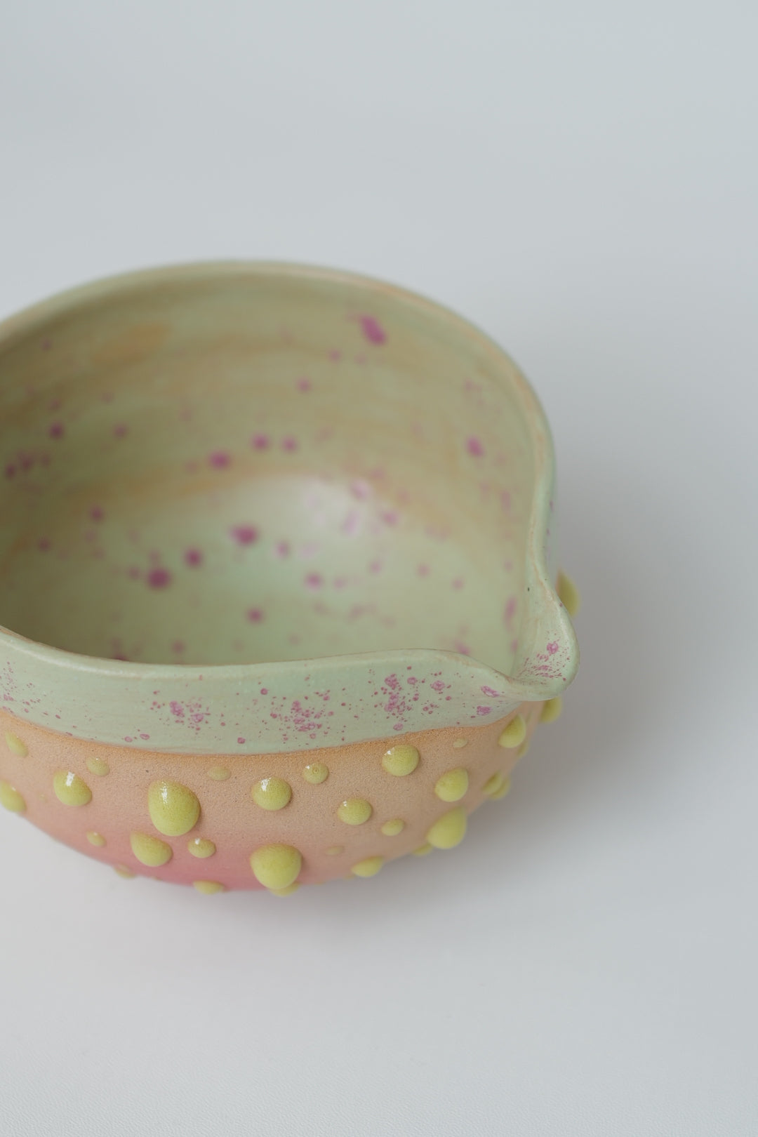 Pollen Peach Spout Bowl