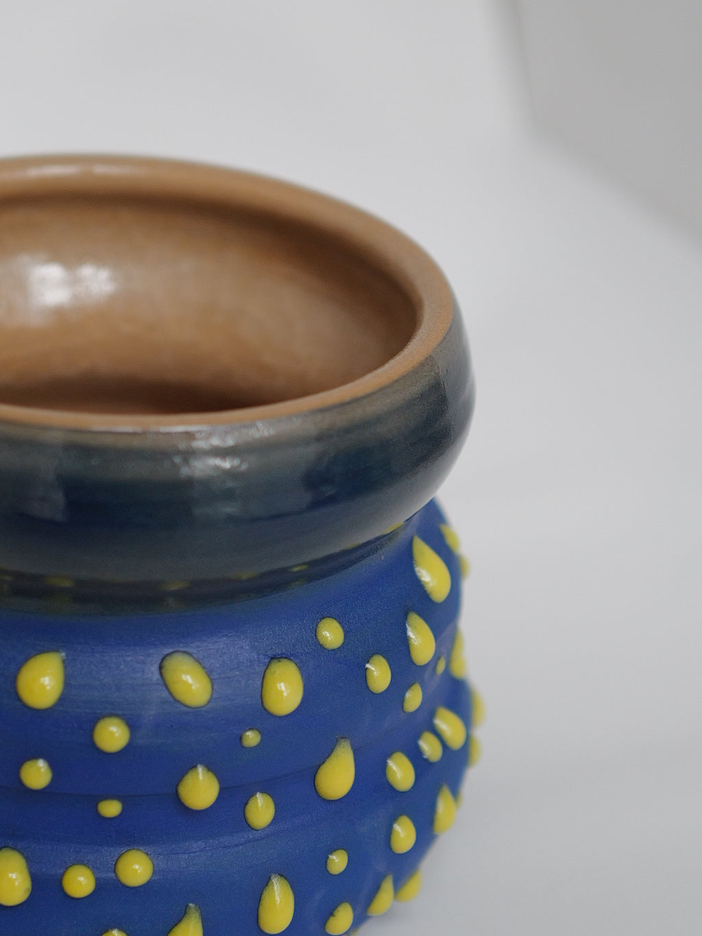 Cobalt Drop Vase