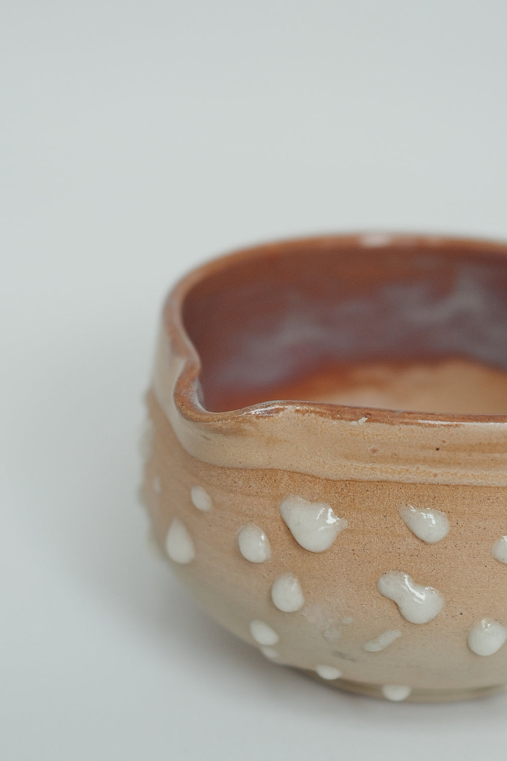 Warm Clay Pouring Bowl