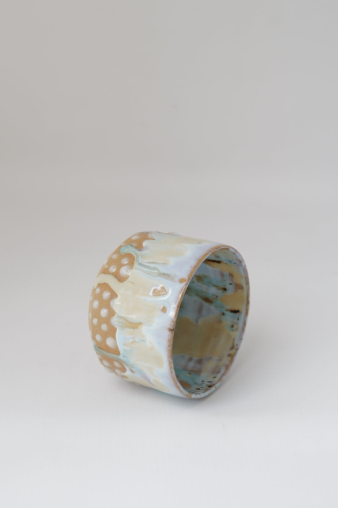 Seafoam Dots Cup