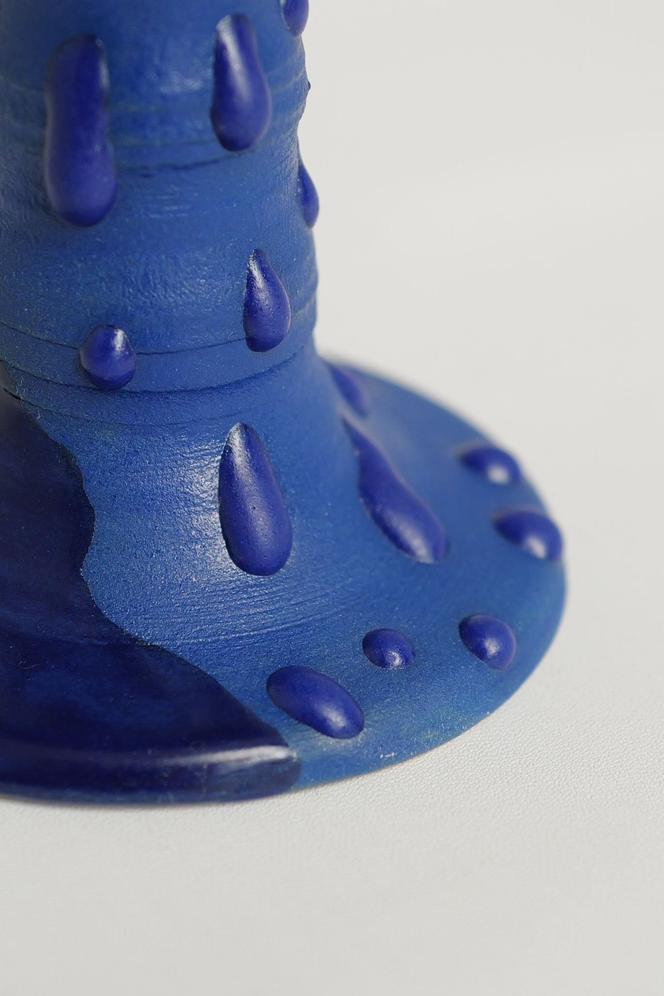 electric blue goblet